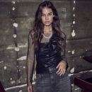 Co'couture - Co'couture Krystal Net-bluse Co'couture - Co'couture Krystal Net-bluse