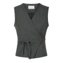 Neo Noir - Neo Noir Samara Wrap Waistcoat Vest