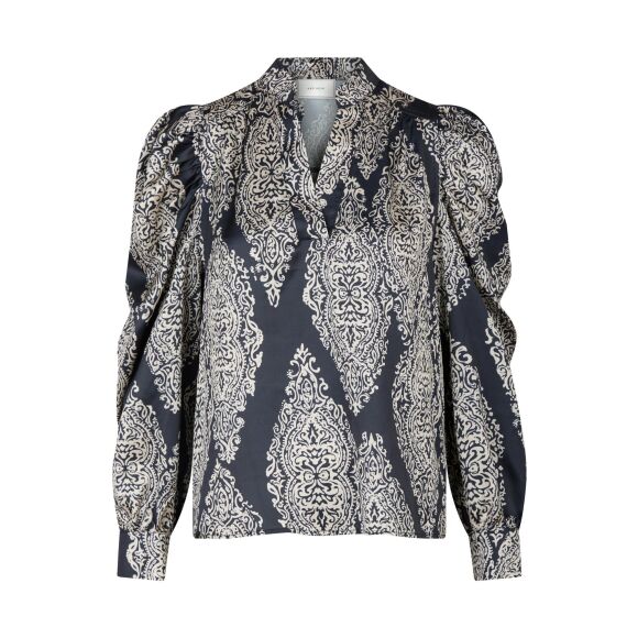 Neo Noir - Neo Noir Rosslyn Paisley Bluse