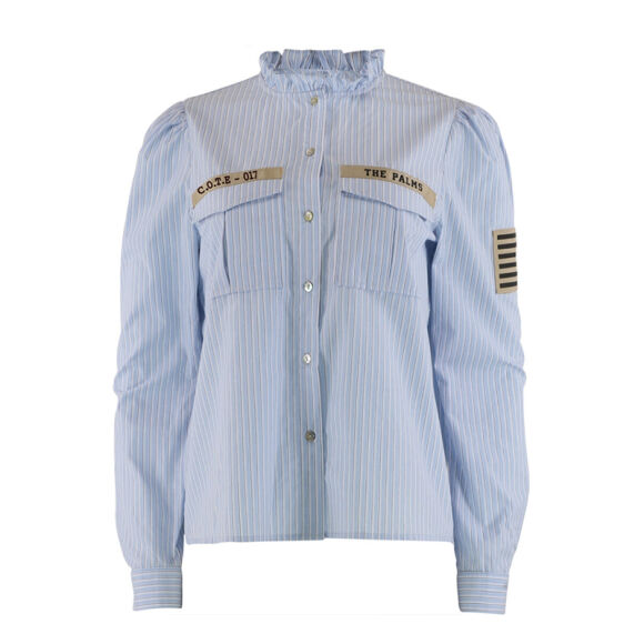 Continue - Continue Mili Stripe Skjorte