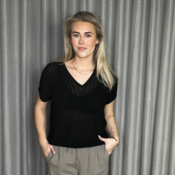 Mos Mosh - Mos Mosh Shani V-neck Strik