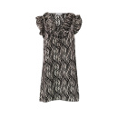 Continue - Continue Tilde Zebra Kjole Continue - Continue Tilde Zebra Kjole