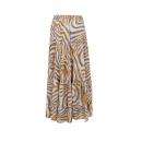 Black Colour - Black Colour Luna Maxi Frill Nederdel Black Colour - Black Colour Luna Maxi Frill Nederdel