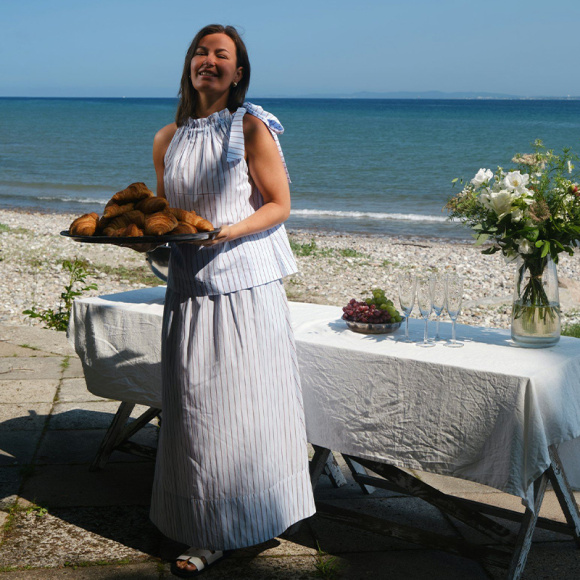 Neo Noir - Neo Noir Maula Stripe Top 