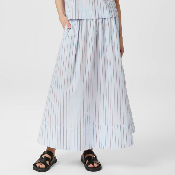 Neo Noir - Neo Noir Yara Stripe Nederdel 