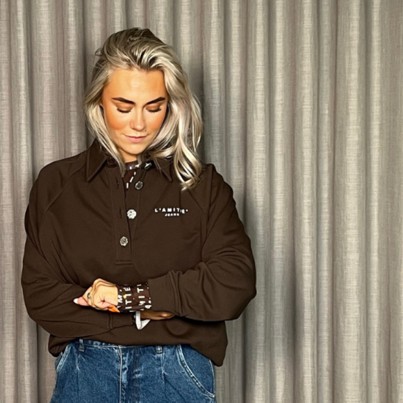 Haute L´amitié - Haute L'amitie Polo Logo Sweat