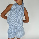 Continue - Continue Lis Stripe Shorts Continue - Continue Lis Stripe Shorts