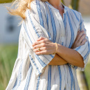 Black Colour - Black Colour Mica Boho Kjole