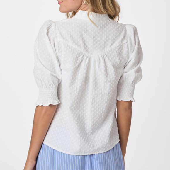 Neo Noir - Neo Noir Diana B Dobby Bluse