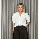 Neo Noir - Neo Noir Diana B Dobby Bluse Neo Noir - Neo Noir Diana B Dobby Bluse