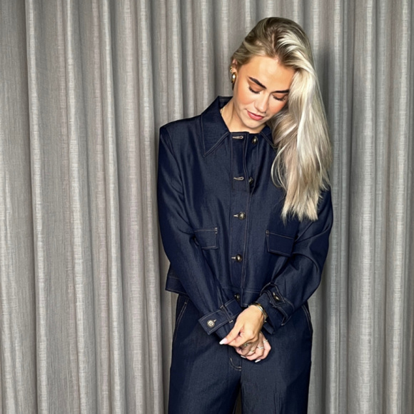 Co'couture - Co'couture Terry Denim Jakke 