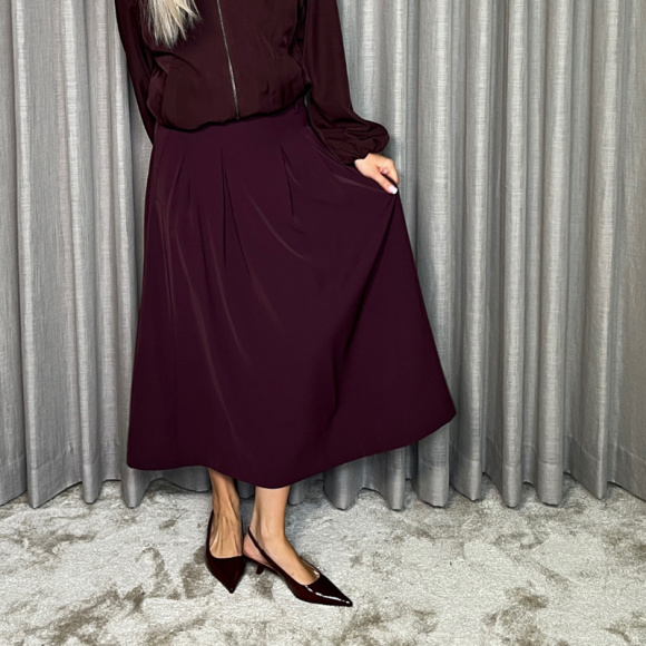 Co`couture Anya Pleat Nederdel