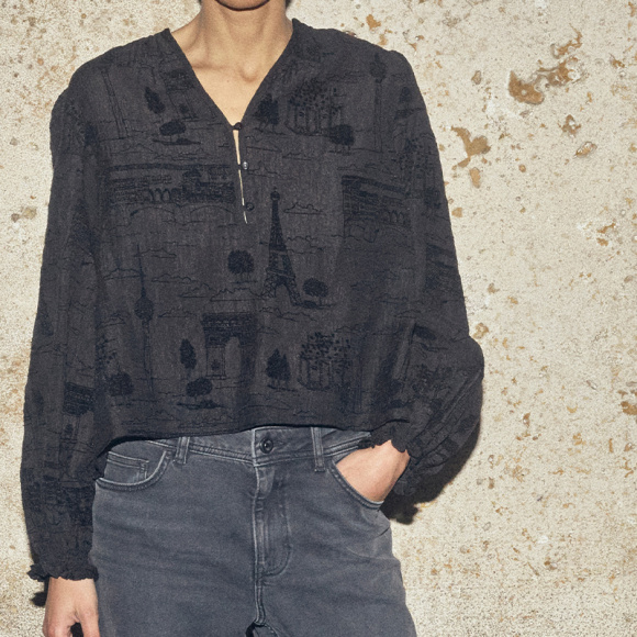 Mos Mosh - Mos Mosh Tazzin Tale Bluse 