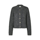 Neo Noir - Neo Noir Taura Fluffy Cardigan Neo Noir - Neo Noir Taura Fluffy Cardigan