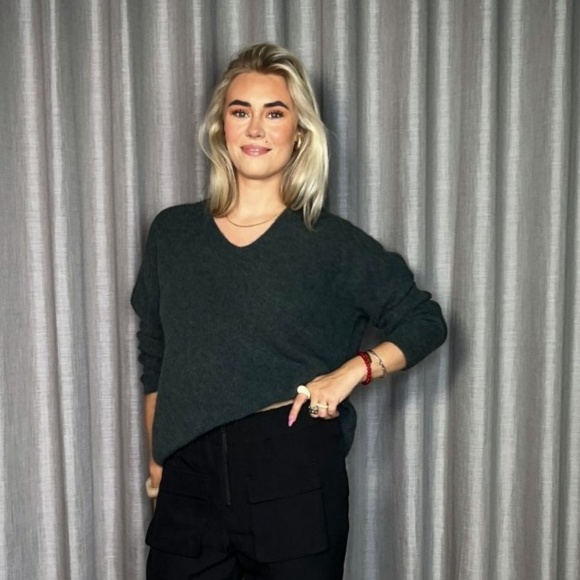 Mos Mosh - Mosh Mosh Thora V-Neck Strik