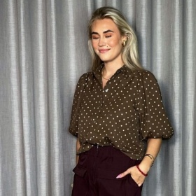 Continue Alicia Small Dot Bluse