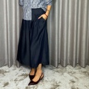 Co'couture - Co'coututre Anya Denim Pleat Nederdel Co'couture - Co'coututre Anya Denim Pleat Nederdel