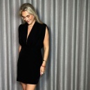 Haute L´amitié - Haute L'amitie L'egance Crop Drape Kjole