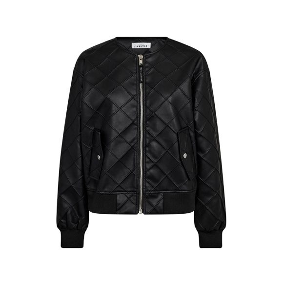 Haute L´amitié - Haute L'amitie Quilt Pu Bomber Jakke