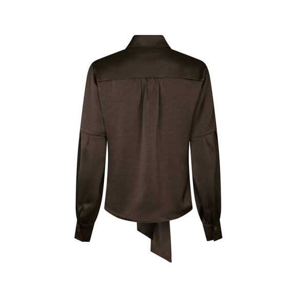 Neo Noir - Neo Noir Naja Satin Bluse