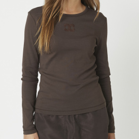 Co'couture Granny Embroidery Langærmet Trøje