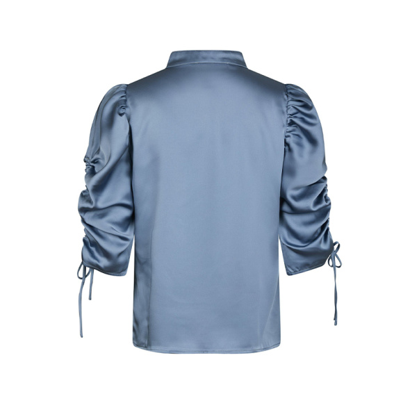 Neo Noir - Neo Noir Alvira Drapy Bluse