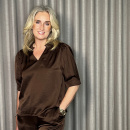 Continue - Continue Moe V-neck Bluse Continue - Continue Moe V-neck Bluse