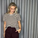 Black Colour - Black Colour Missy T-shirt Black Colour - Black Colour Missy T-shirt