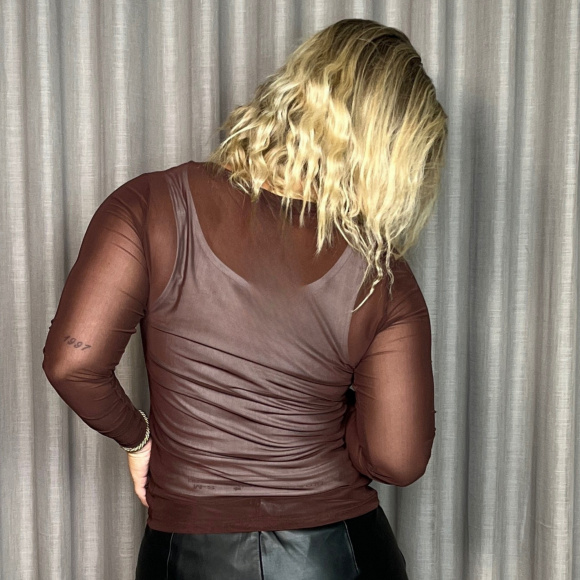 InFront - Infront Gro Mesh Bluse