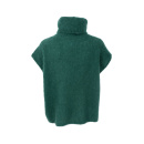 Black Colour - Black Colour Rollneck Strikvest