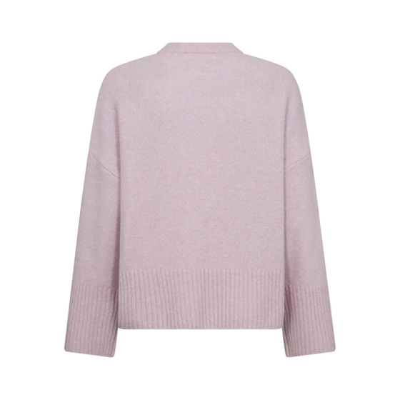 Roger O Neck Knit 32196 Mocca Strik Fra Cocouture main image 1