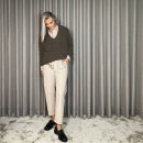 Mos Mosh - Mos Mosh Thora V-Neck Strik