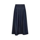 Co'couture - Co'coututre Anya Denim Pleat Nederdel Co'couture - Co'coututre Anya Denim Pleat Nederdel