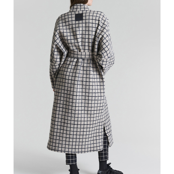 Bitte Kai Rand - Bitte Kai Rand Woollen Wire Oversize Frakke