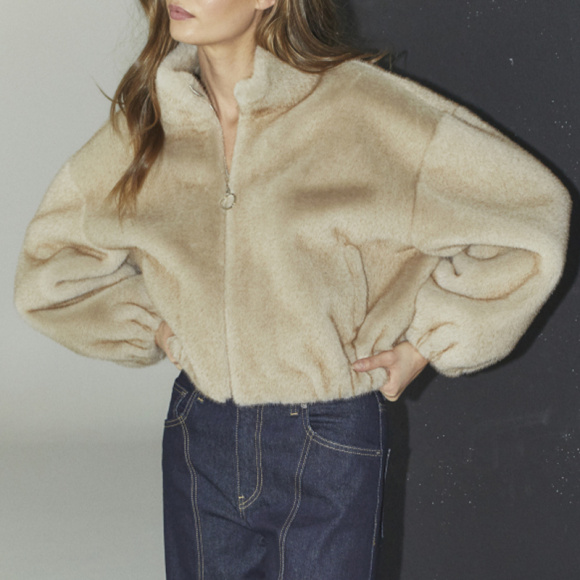 Co'couture - Co'couture Fera Faux Fur Jakke