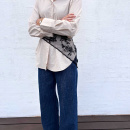 Black Colour - Black Colour Mirina Triangle Lace Tørklæde Black Colour - Black Colour Mirina Triangle Lace Tørklæde