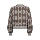 Co'couture - Co'couture Row Check Cardigan 