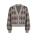 Co'couture - Co'couture Row Check Cardigan 