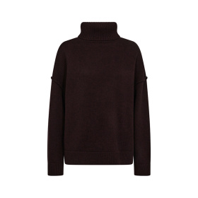 Co'couture Maja Slit Rullekrave Strik 