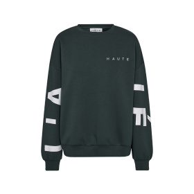 Haute L'amitie Maxi Split Logo Sweatshirt