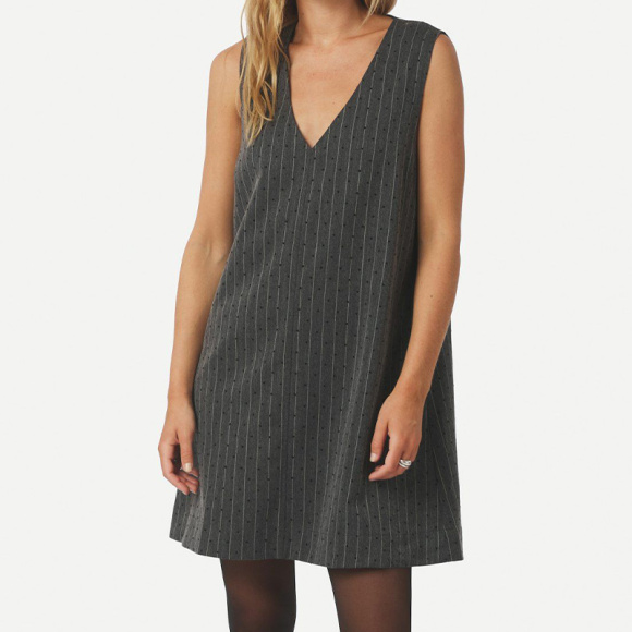 Neo Noir - Neo Noir Caila Mini Dot Kjole