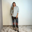 Co'couture - Co'couture Maja Slit O-neck Strik Co'couture - Co'couture Maja Slit O-neck Strik