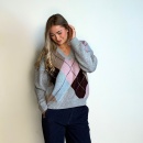 Co'couture - Co'coture Maja Check V-strik Co'couture - Co'coture Maja Check V-strik