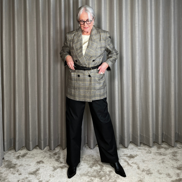 Haute L´amitié - Haute L'Amitié Ibi Check Blazer