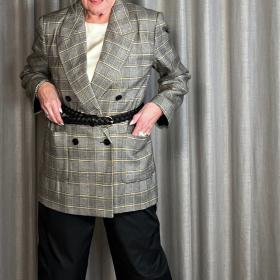 Haute L'Amitié Ibi Check Blazer