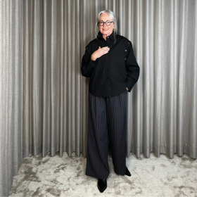 Haute L'amitie Button Sleeve Skjorte 