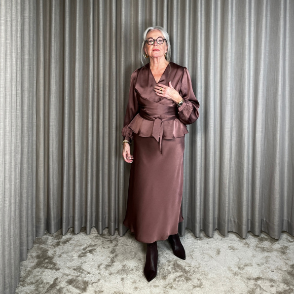 Neo Noir - Neo Noir Rista Heavy Bluse