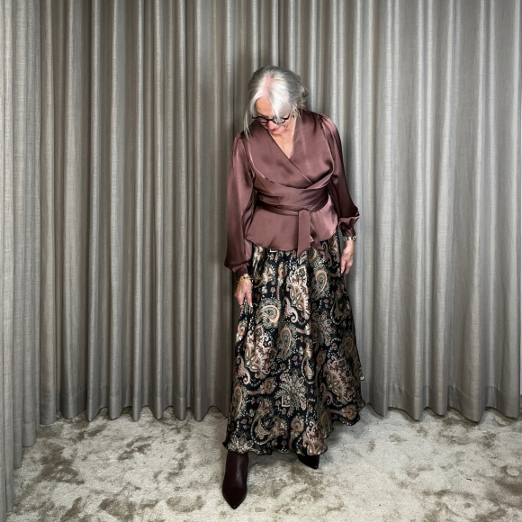 Neo Noir - Neo Noir Rista Heavy Bluse