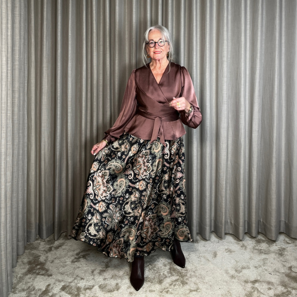 Neo Noir - Neo Noir Rista Heavy Bluse