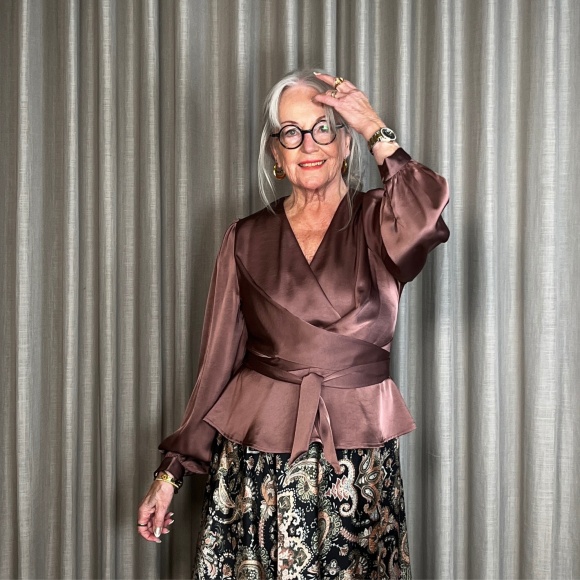 Neo Noir - Neo Noir Rista Heavy Bluse